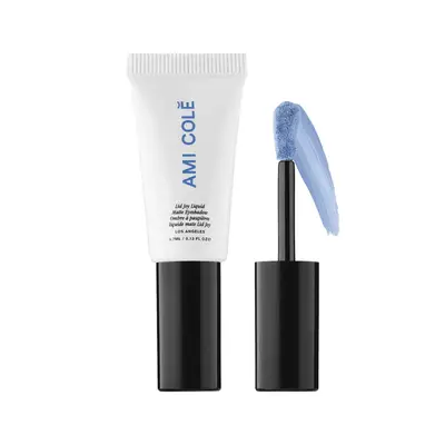 Ami Cole baby blue eyeshadow