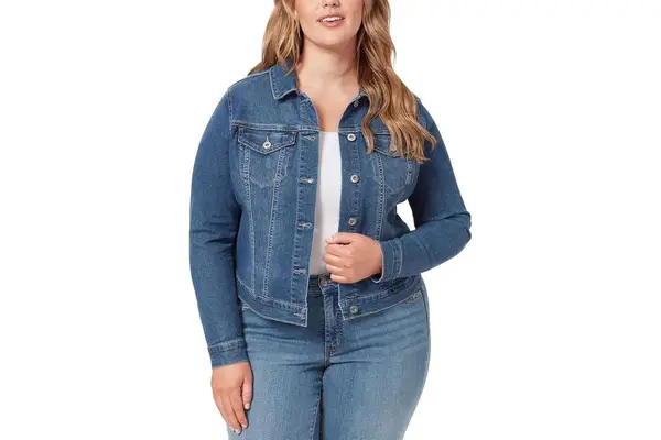 Amazon Jessica Simpson Womens Plus Denim Stretch Denim Jacket
