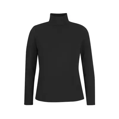 EQL Organic Cotton Turtleneck in black