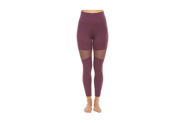 JOYSPELS Workout Leggings for Women, Yoga Pants for Women, Exercise Leggings for Women, Mauve XS