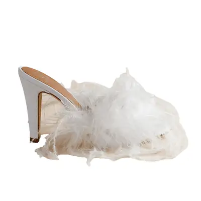 Back view of Juicy Couture OG Big Bling Velour Hoodie in rose pink on model