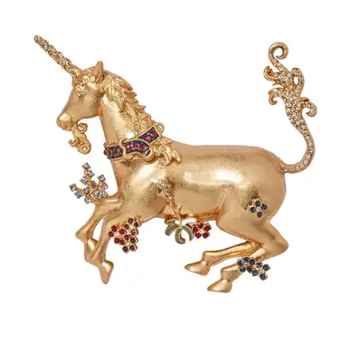 The Met Store Unicorn Brooch