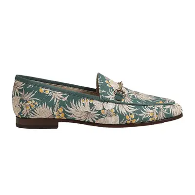 Sam Edelman Loraine Bit Loafer in antique green fabric