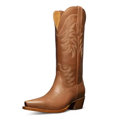 Tecovas The Annie Cowgirl Boot in caramel brown