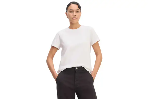 Everlane Organic Cotton Slim Crew Tee