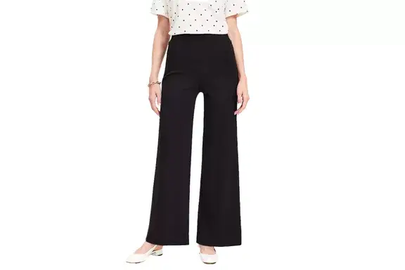 LOFT Ponte Wide Leg Pants