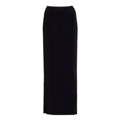 Eterne Emma Jersey Maxi Skirt in black