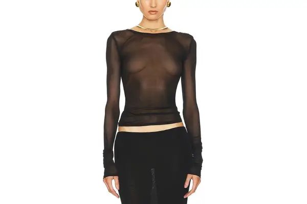 Revolve Hela Mesh Long Sleeve Tee