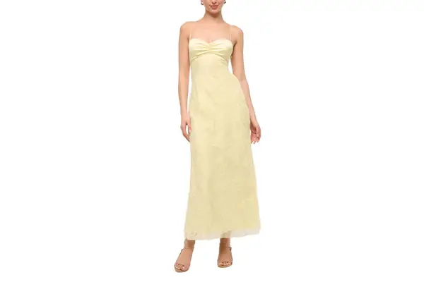 Abercrombie Julia Slip Lace Maxi Dress