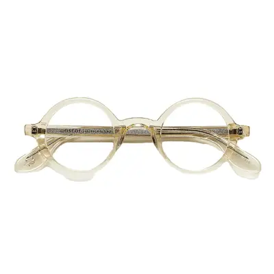 Moscot Zolman glasses in flesh tone