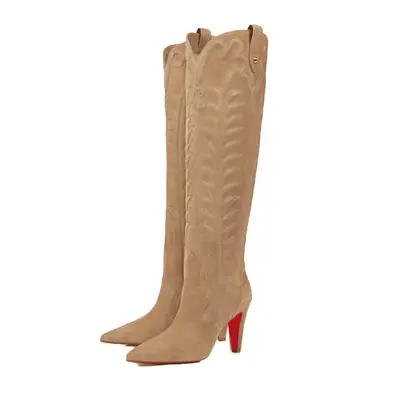 Christian Louboutin New Very Prive heels in blush beige