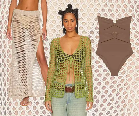 Beek Sugarbird Eggshell Leather Slide Sandal