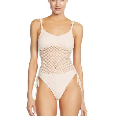 Monica Vinader Swirl Small Hoop Earrings in silver