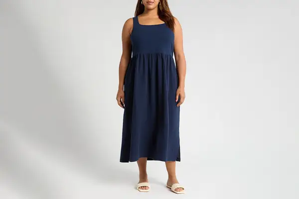 Nordstrom Madewell Knit Tank Midi Dress