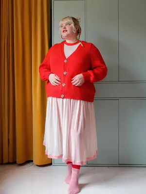 Mango Leather-Effect Trench Coat in black