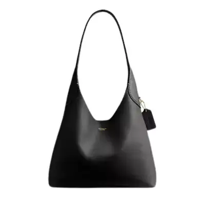 Coach Brooklyn Shoulder Bag in black leather