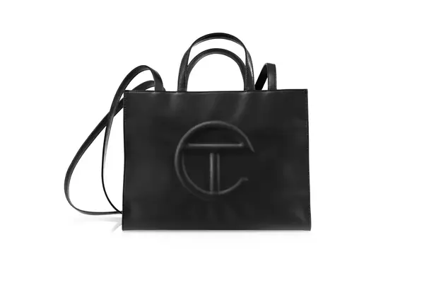 Telfar Medium Black Shopping Bag