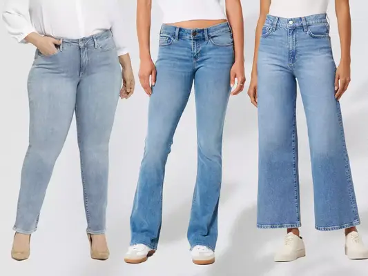 a collage of women wearing jeans we recommend including Joe