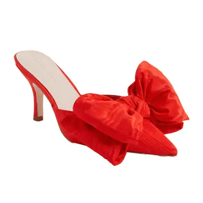 Loeffler Randall Margot Bow Heels in red