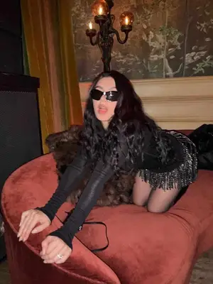 Tony Bianco Kyla Sandal in black with sparkly knotted strap