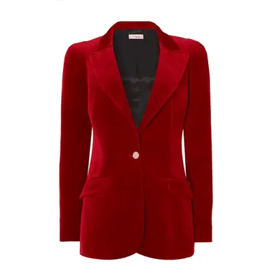 Retrofete Brandy Sequin Dress in sheer black on model