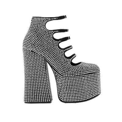 Marc Jacobs The Rhinestone Kiki Ankle Boot in black