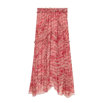 Isabel Marant Veronique Skirt in red