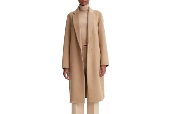 A person looking to the side while wearing the L.L.Bean Women