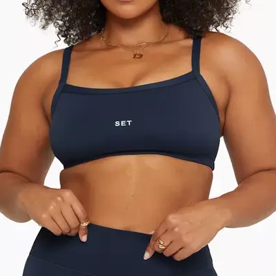 Riot Swim Bklyn Crop Tee in taupe