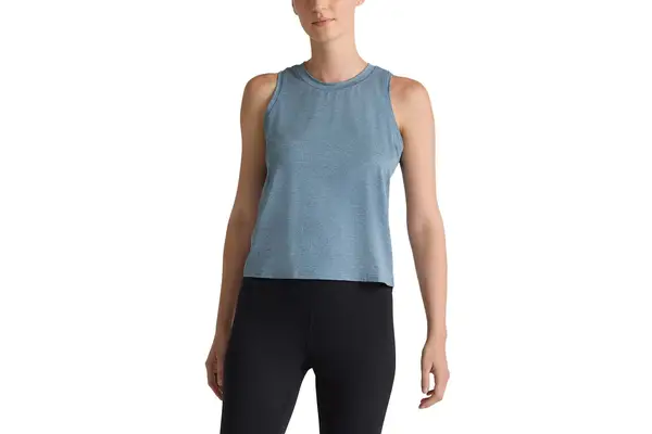 Quince Flowknit Breeze High-Neck Tank