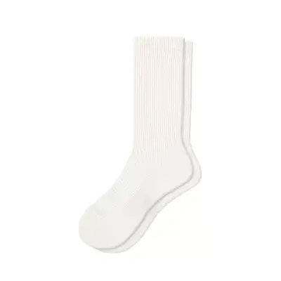 cream Bombas socks