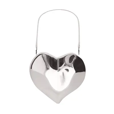 SimonMiller Molded Heart Bag in silver