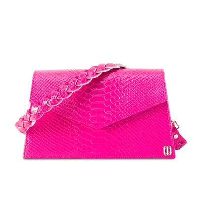 Anima Iris Fuchsia Snake Zaya bag