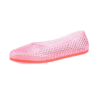 Ancient Greek Sandals Iro Jelly Flats in pink