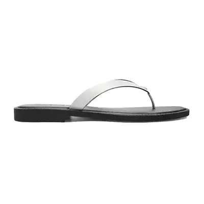 Coach Brianna Flip Flop in optic white