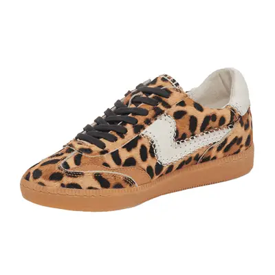 Dolce Vita Notice Stitch Sneakers in leopard print with white accents