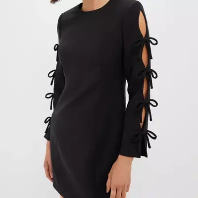 Oma the Label The Aya Earrings in gold with ace card design featuring red heart gems