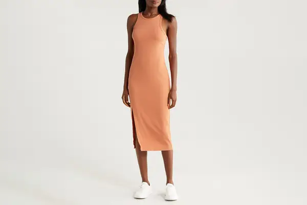 Nordstrom Beyond Yoga Ease Into It Midi Tank Dress