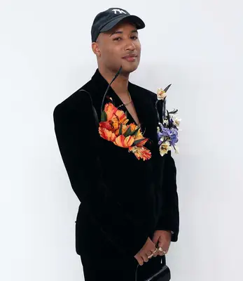 Brandon Blackwood at the 2022 CFDA Awards