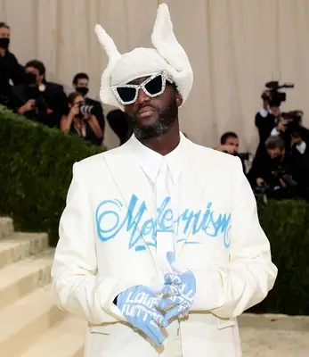 Virgil Abloh at the 2021 Met Gala.