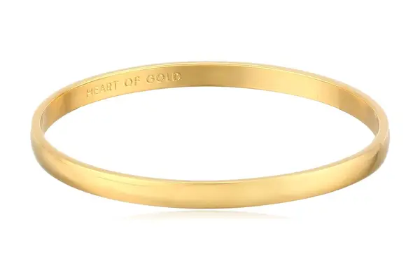 Kate Spade New York Heart Of Gold Idiom Bangle