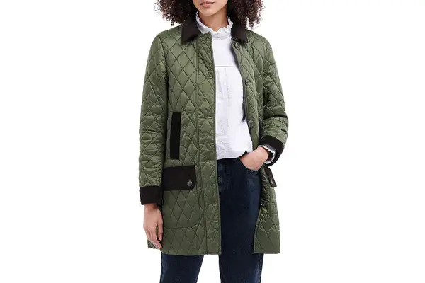 Nordstrom Barbour Constable Quilted Longline Jacket