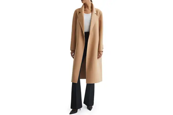 Nordstrom Reiss Brooks Wool Blend Longline Coat
