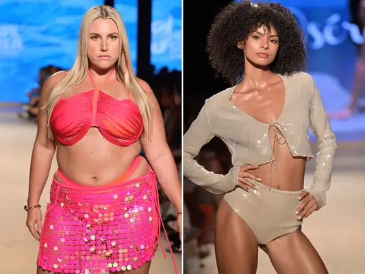 As 12 maiores tendências de moda e beleza da semana de natação de Miami 2025