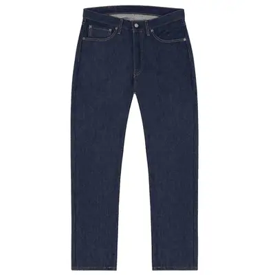 Agolde Low-Rise Baggy Jeans in light wash denim on model