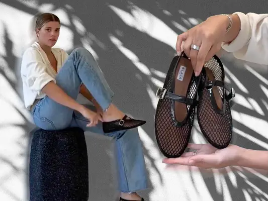 Mesh Ballet Flats Trend Tout