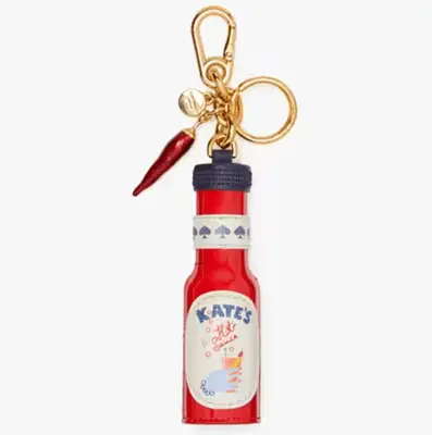 A hot spice-inspired bag charm.