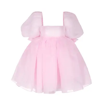 Selkie The Angel Delight Puff Dress in pastel pink