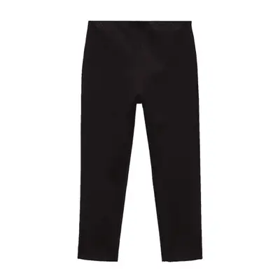 Mango Capri Leggings in black