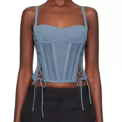 Commando Butter Tank Bodysuit in cinnamon brown